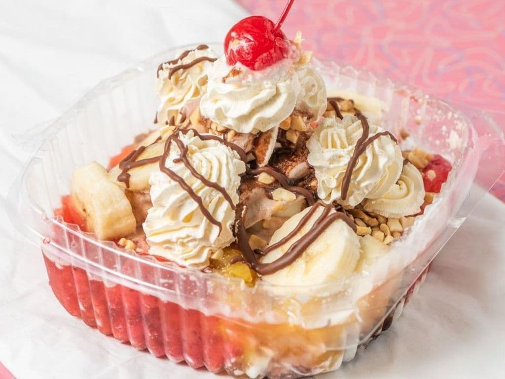 Banana Split Sundae