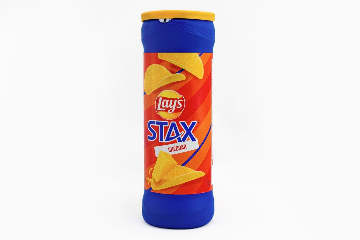 Lay's Stax - Cheddar Potato Chips (155g)
