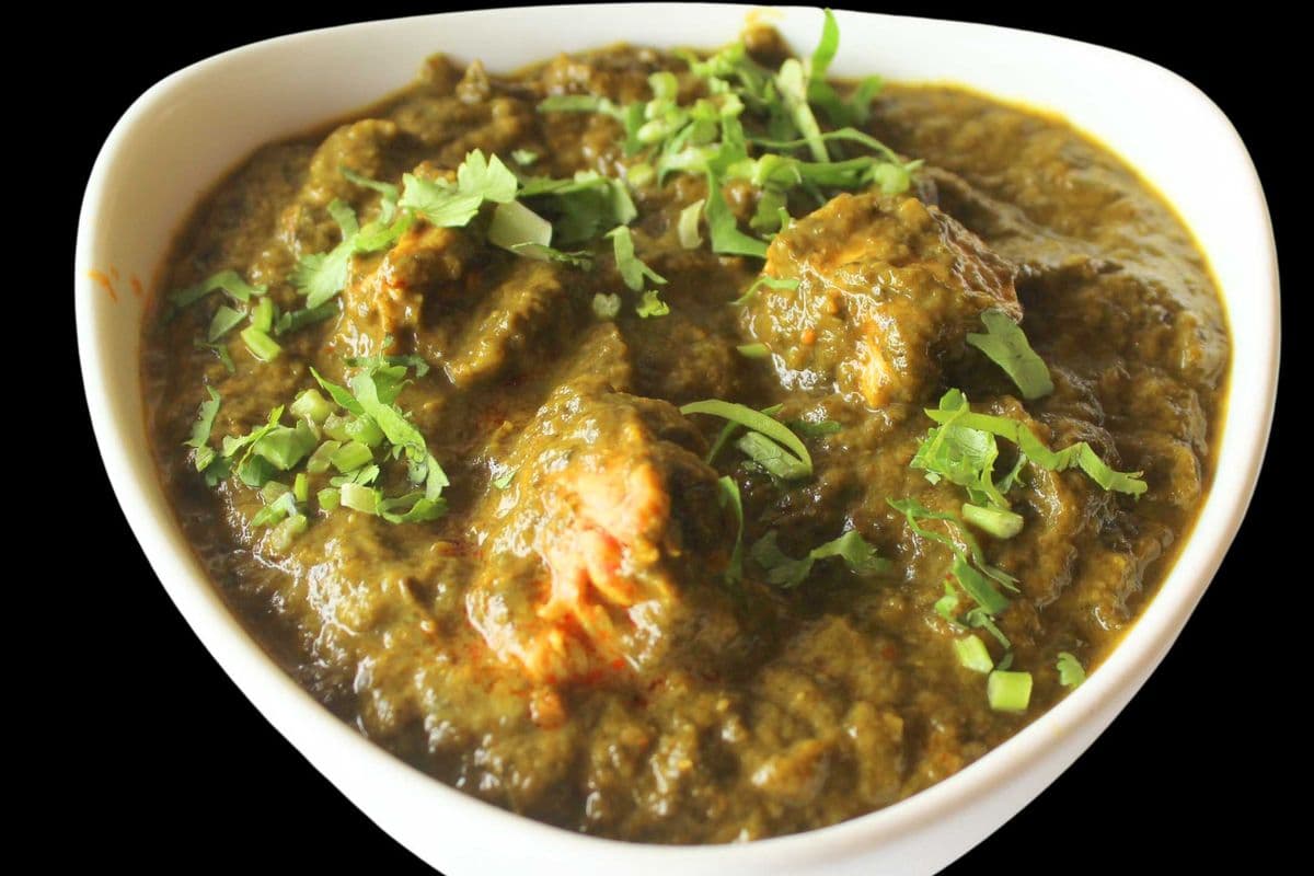 Poulet saag / Chicken Saag
