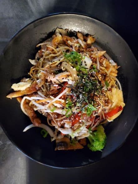 Chicken Yakisoba