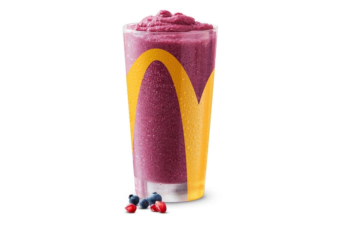 Blueberry Pomegranate Real Fruit Smoothie [320.0 Cals]