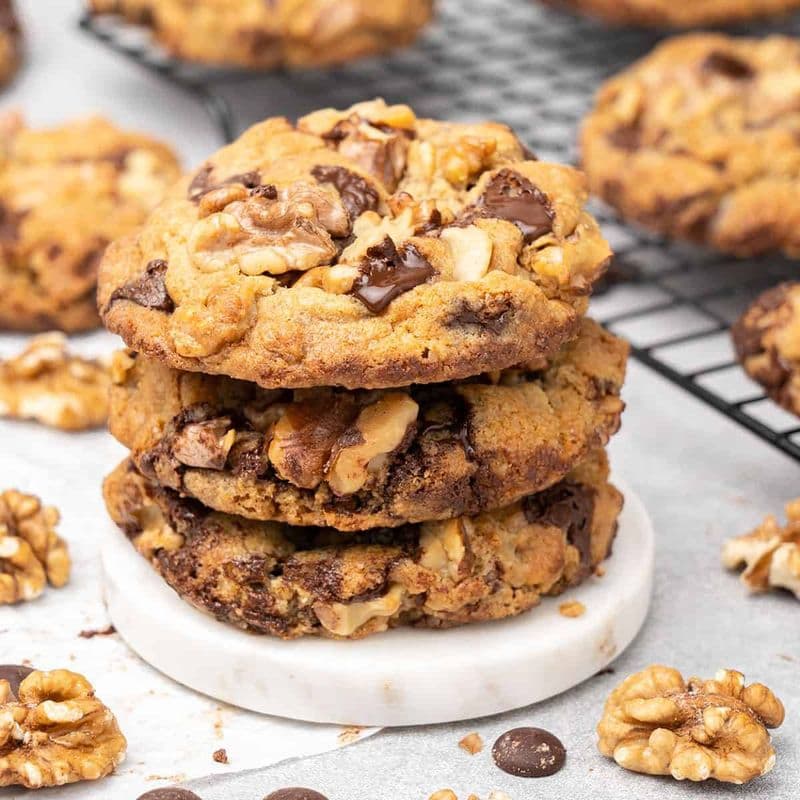 Chocolate Walnut Drop Gourmet Cookie