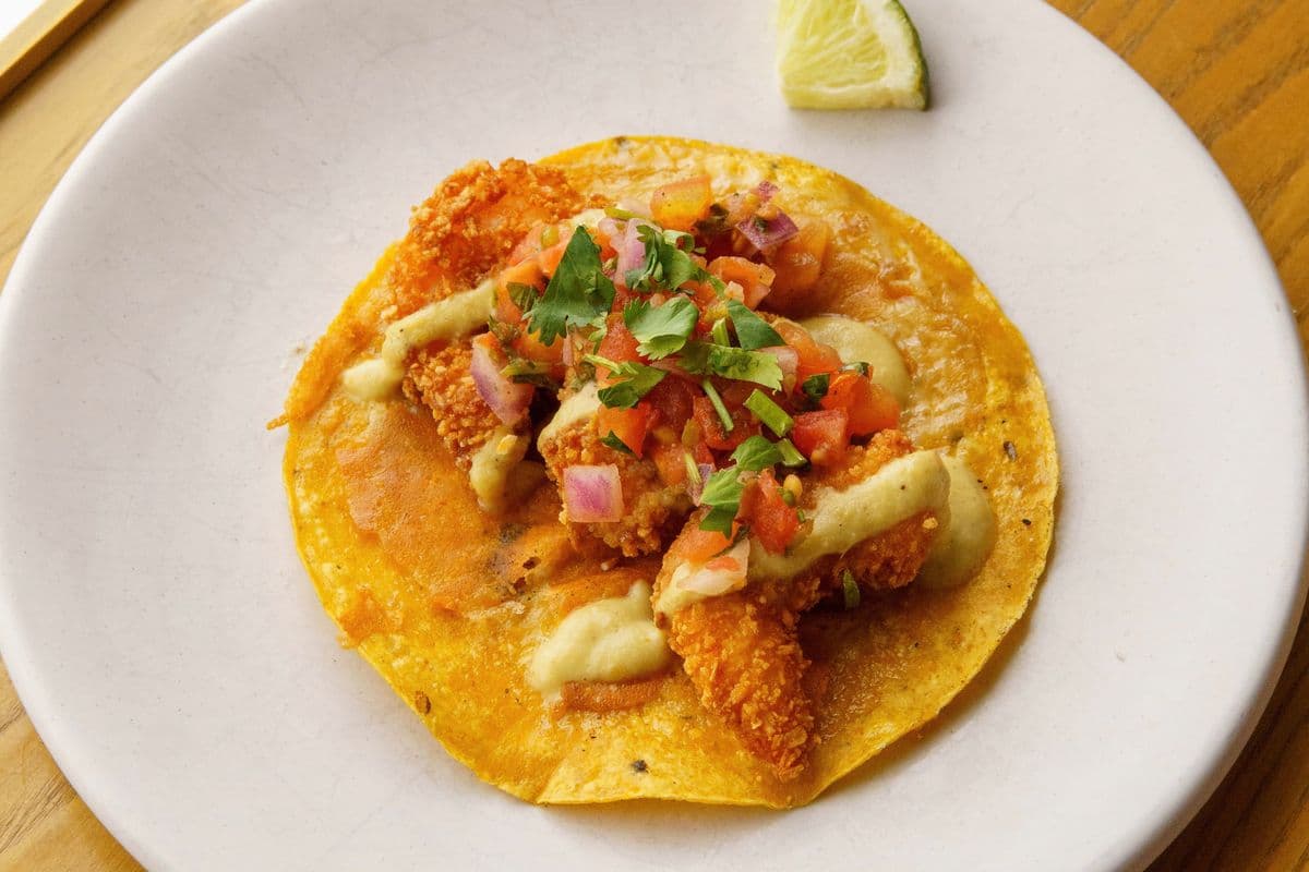 Coconut Shrimp Taco