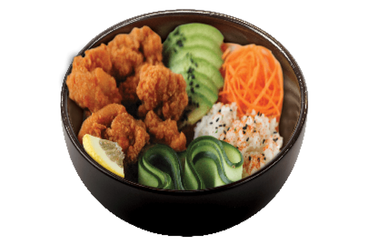 Bol de poulet Karaage / Karaage Chicken Meal (10 mcx / 10 pcs)