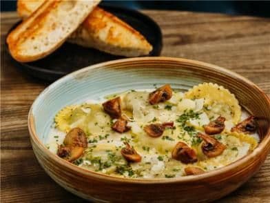 Truffle Mushroom Ravioli