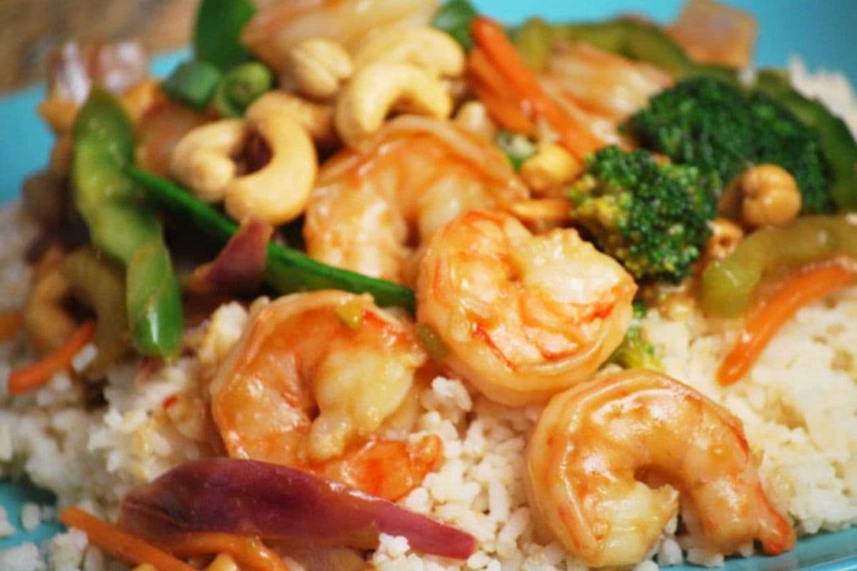 76. Cashew Shrimp