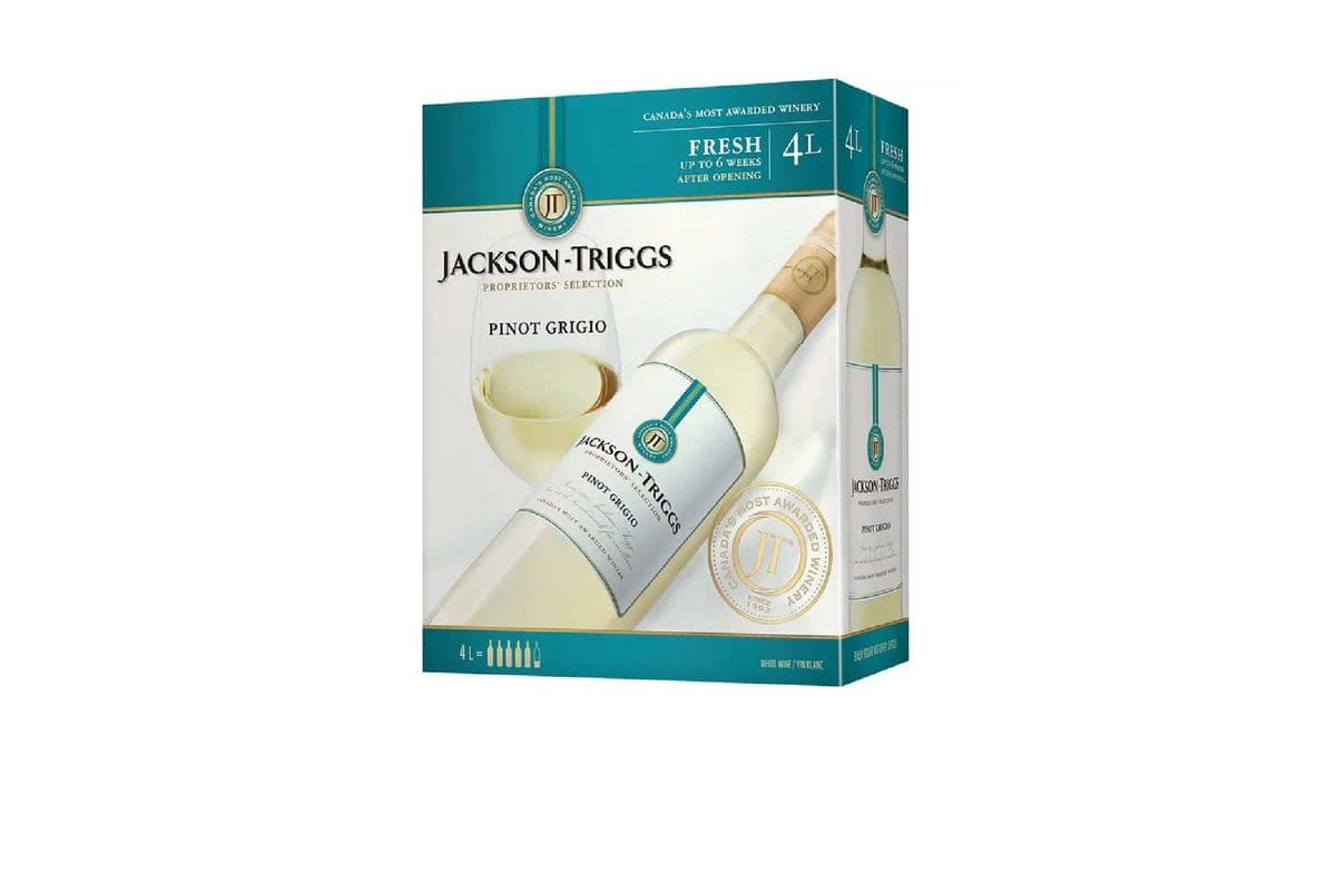 Jackson Triggs Ps Pinot Grigio 4 L (1 x 4000ML)