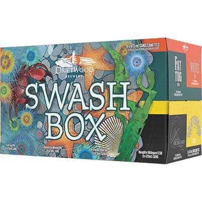 Driftwood Brewing Swash Box Fall Variety Pack, 8 x 473 ml