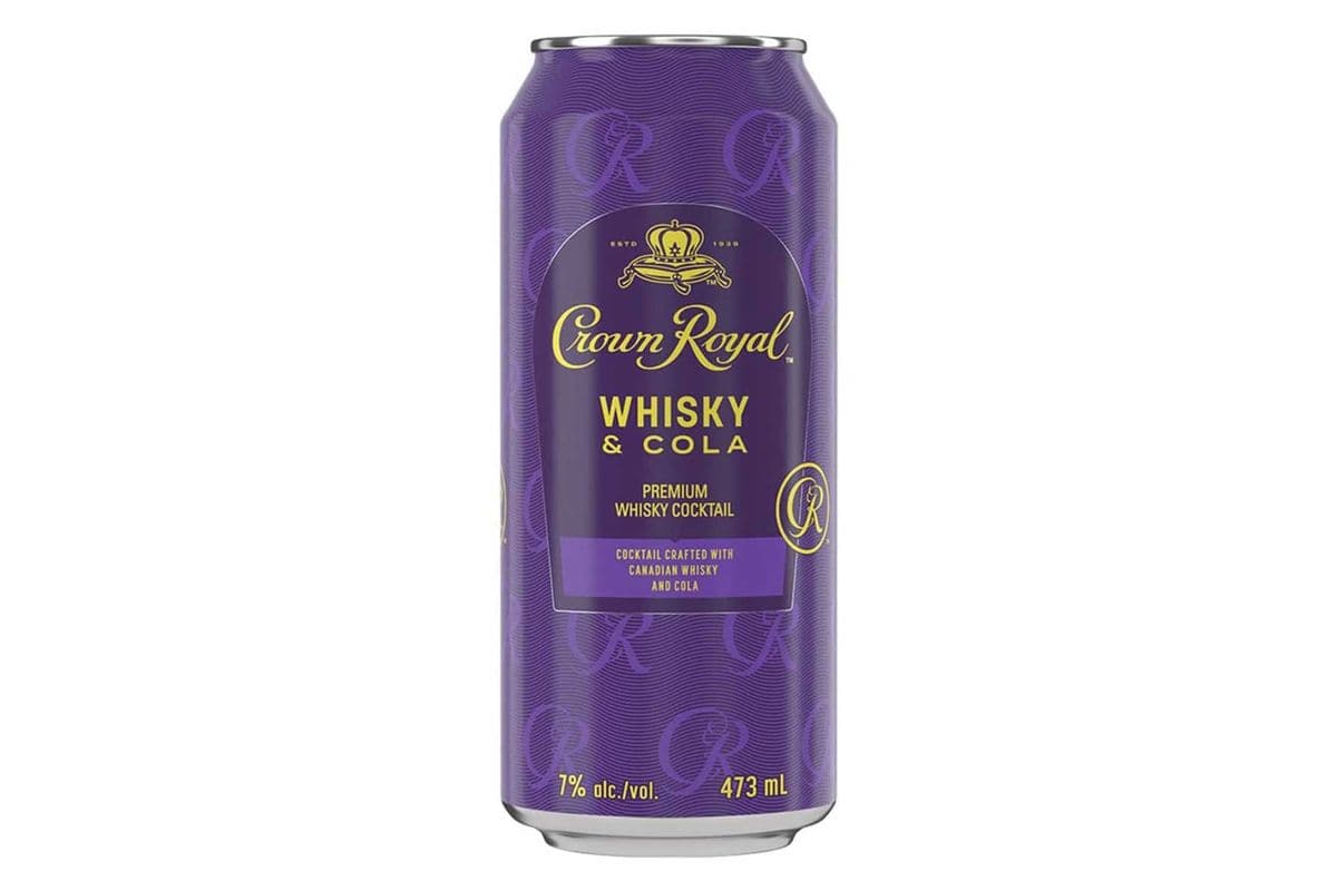 Crown Royal Whisky & Cola 473ml (1 x 473ml)