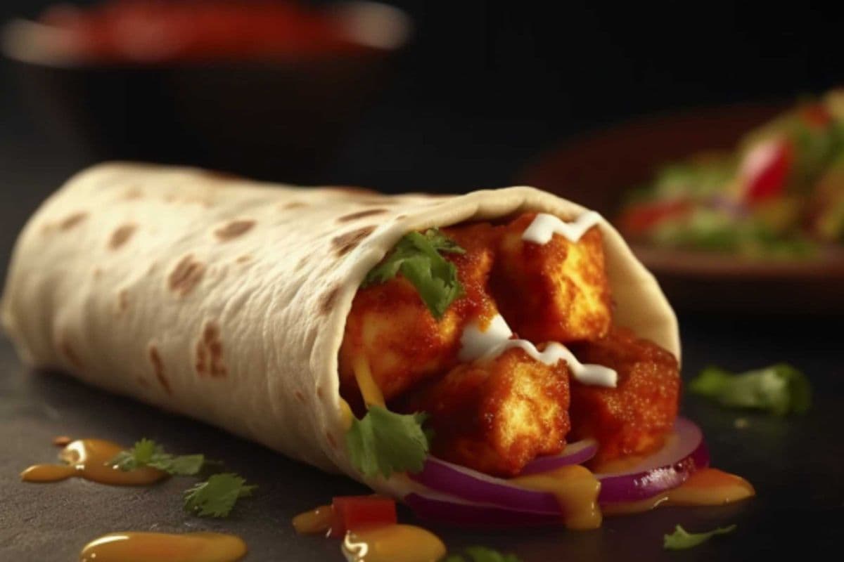 Paneer Tikka Wrap