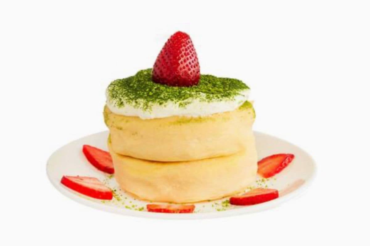 Matcha Tiramisu Soufflé Pancake