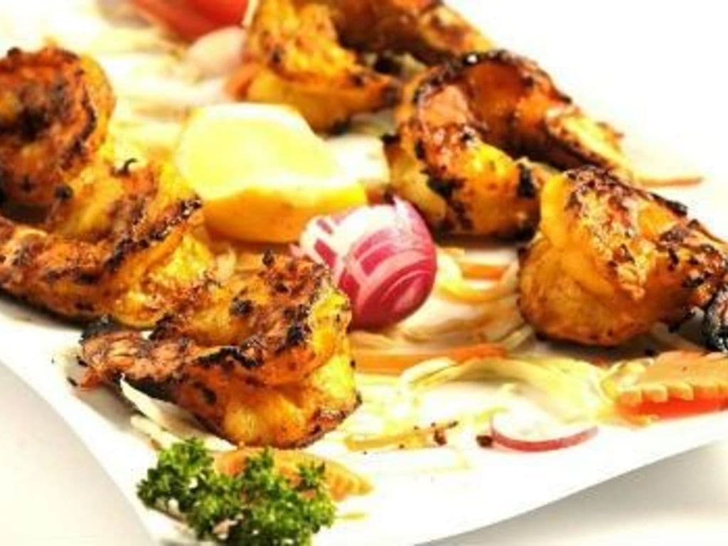 Tandoori Garlic Prawns