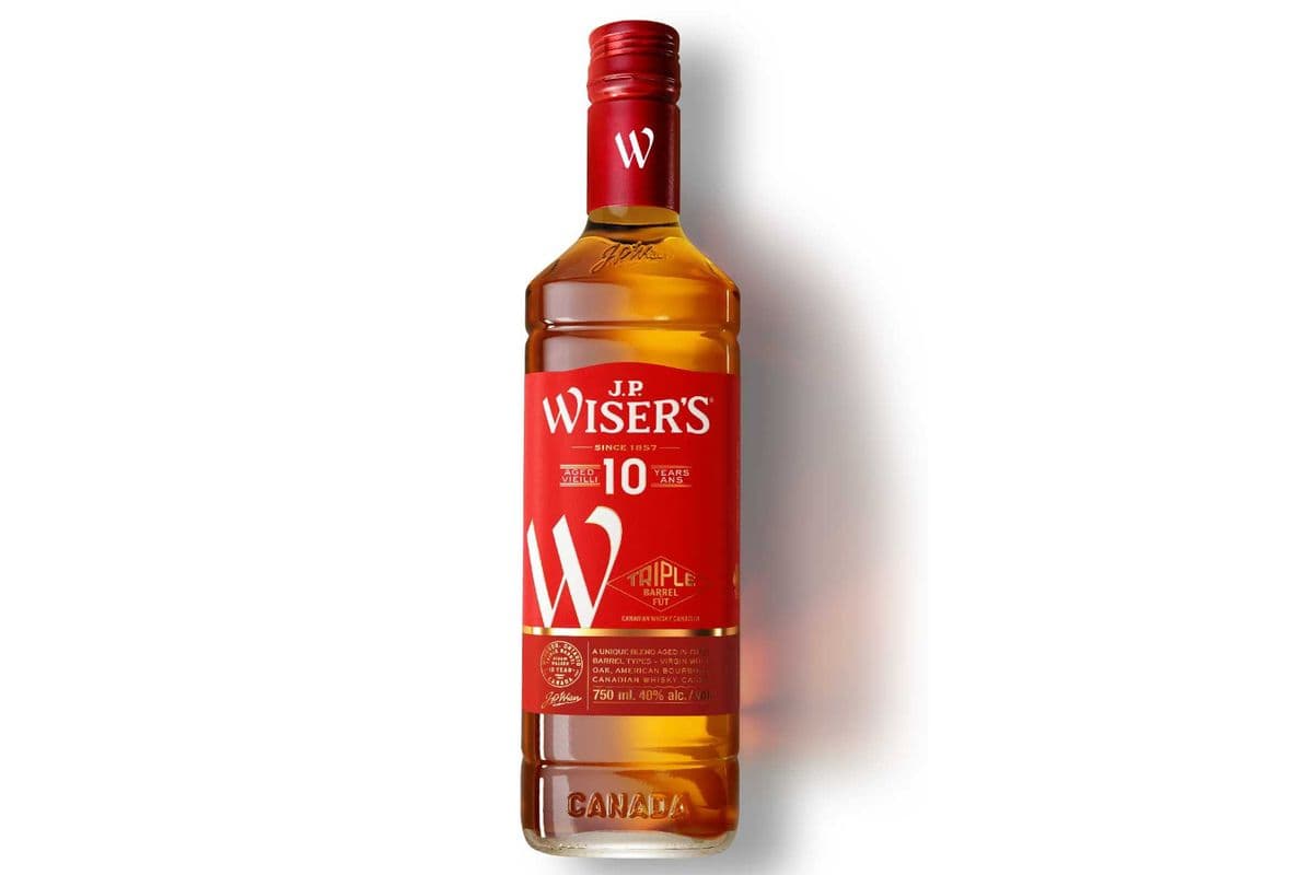 JP WISER 10YO CANADIAN WHISKY (1 x 750ML)