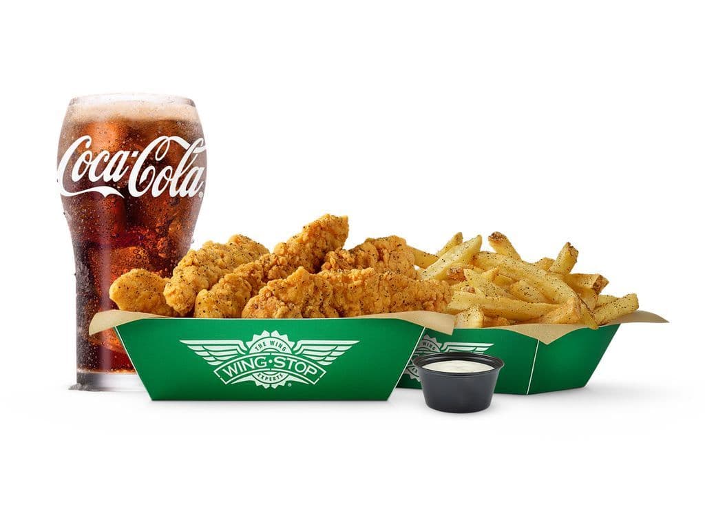 Large 5 pc  crispy tender combo