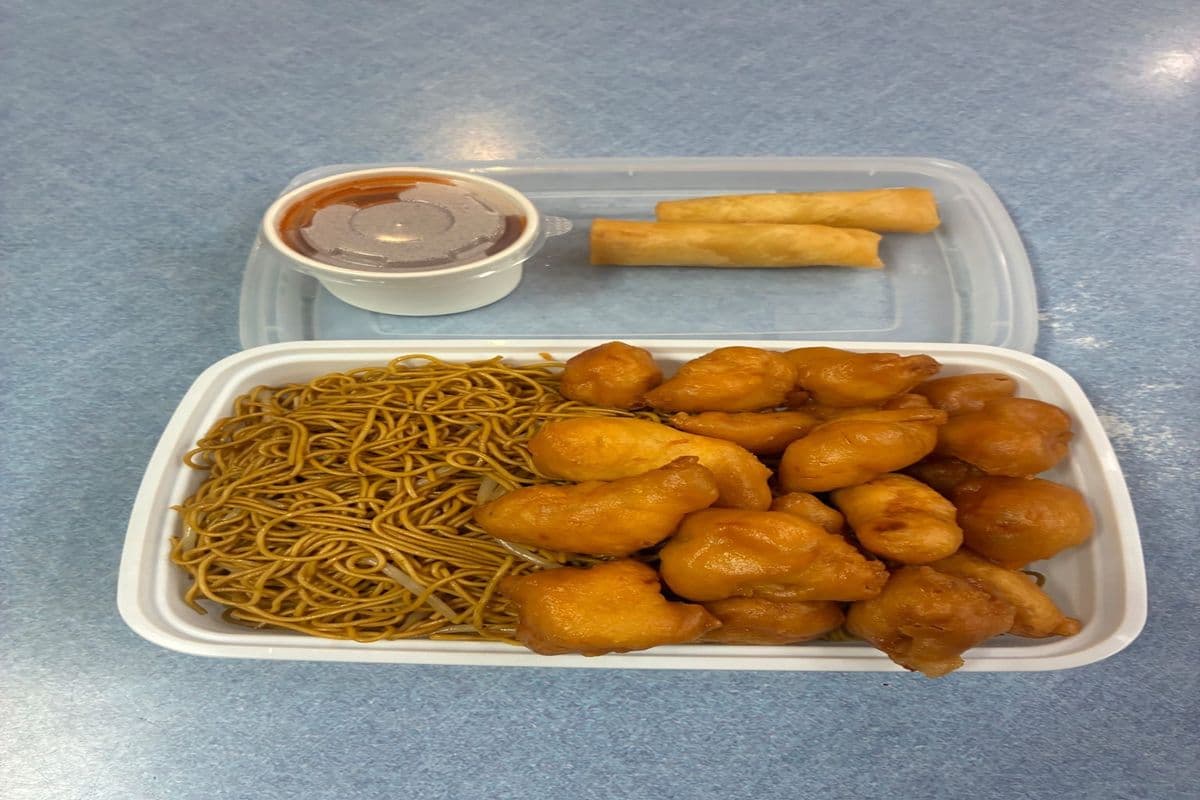 106. Sweet-and-Sour Chicken Balls Combo
