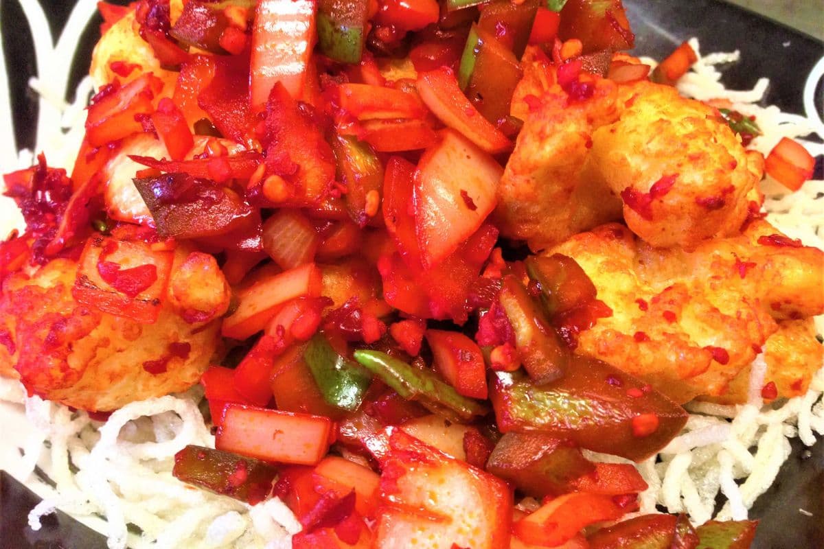 134. Spicy Pepper Mix Seafood (Dry)