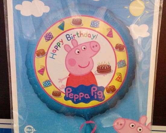 17" Round Foil Balloon (Peppa Pig)