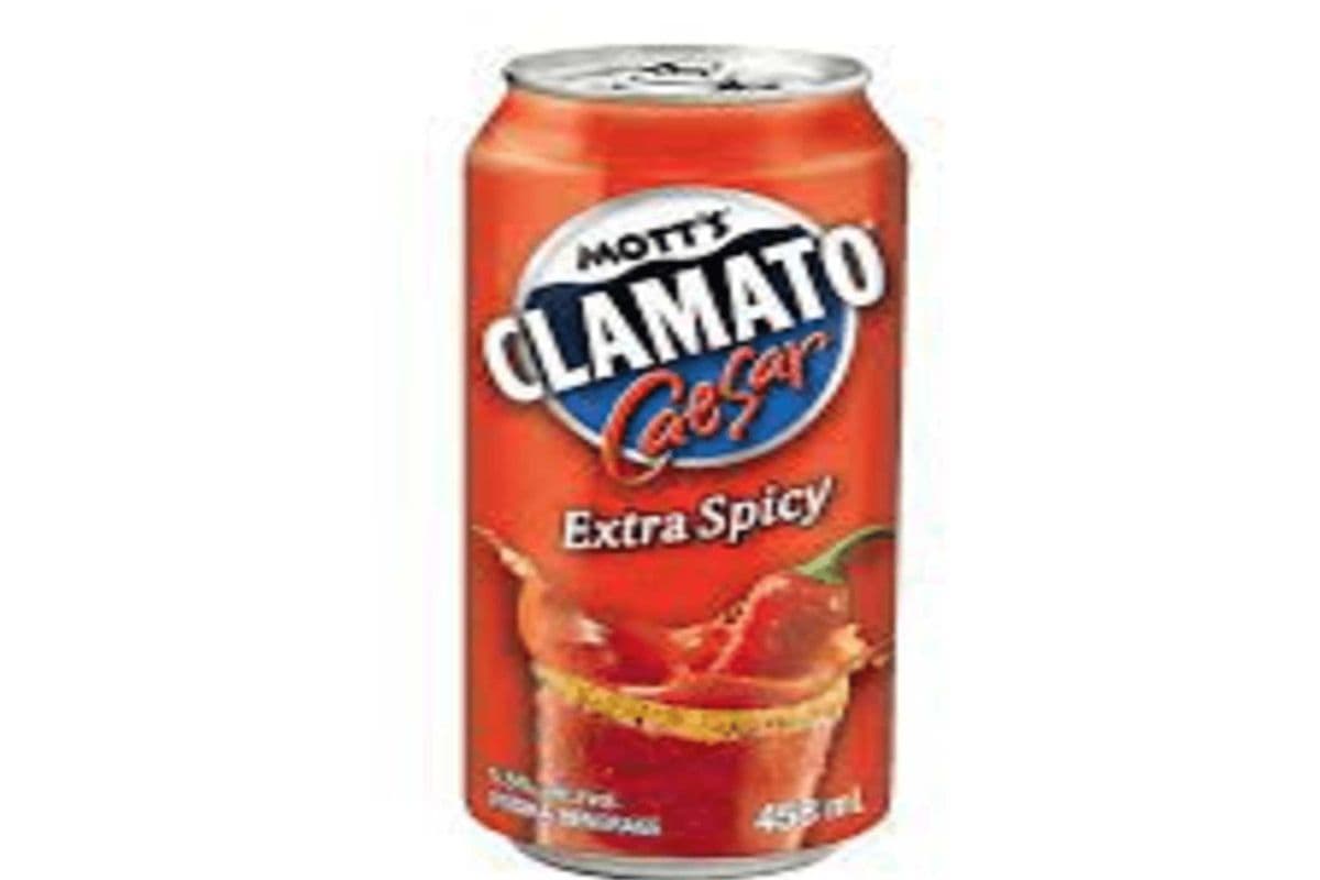MOTT'S CLAMATO EXTRA SPICY 458ML (1 x 458ML)