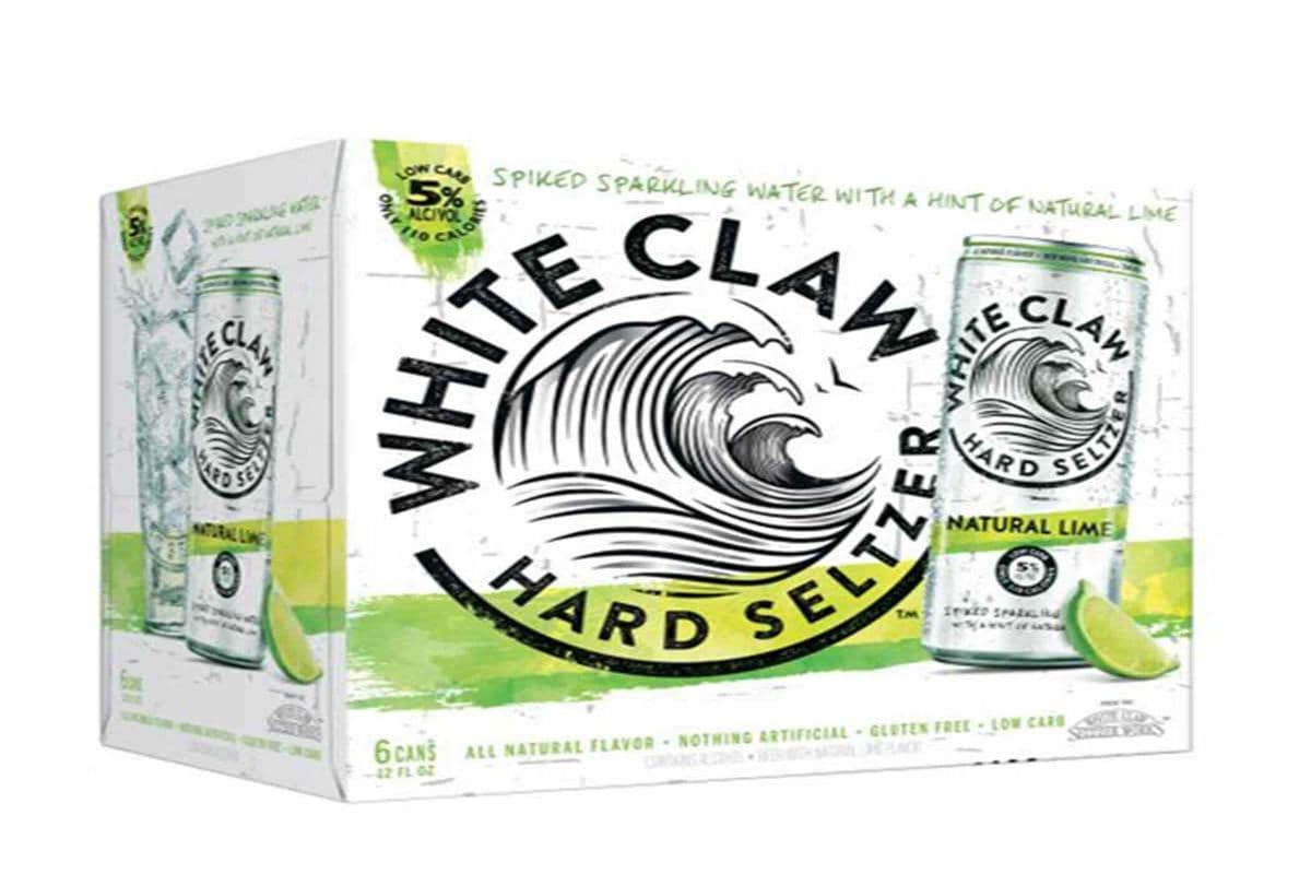 White Claw Natural Lime 6cans x355ml (6 x 355ml)