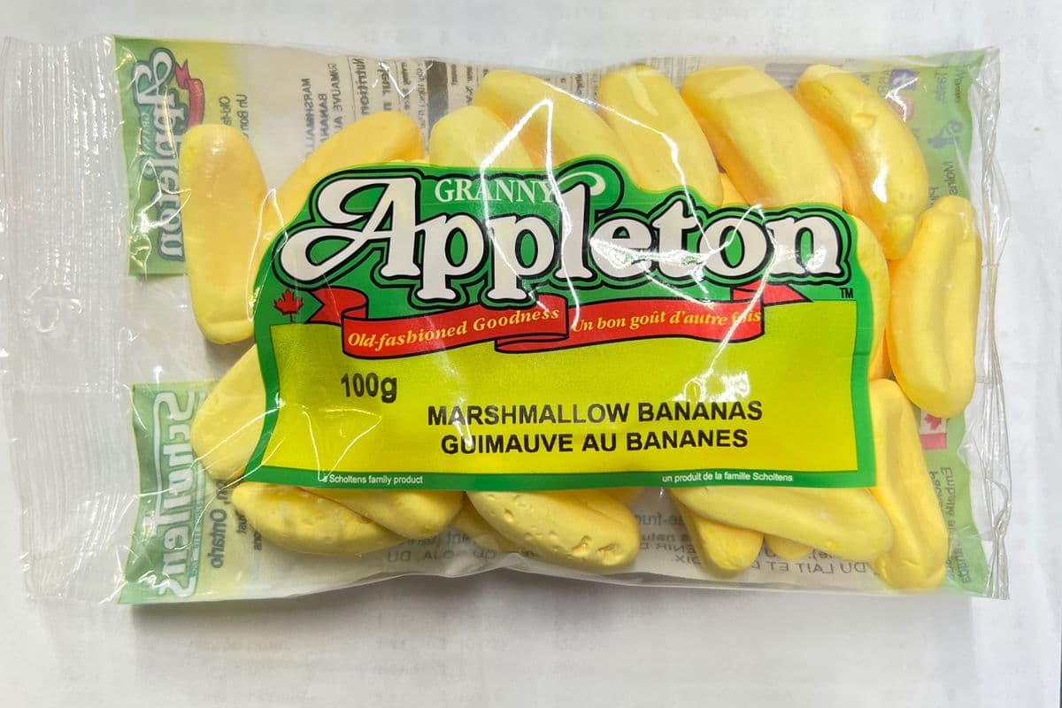 Appleton or Cottage MarshMallow Bananas 100g