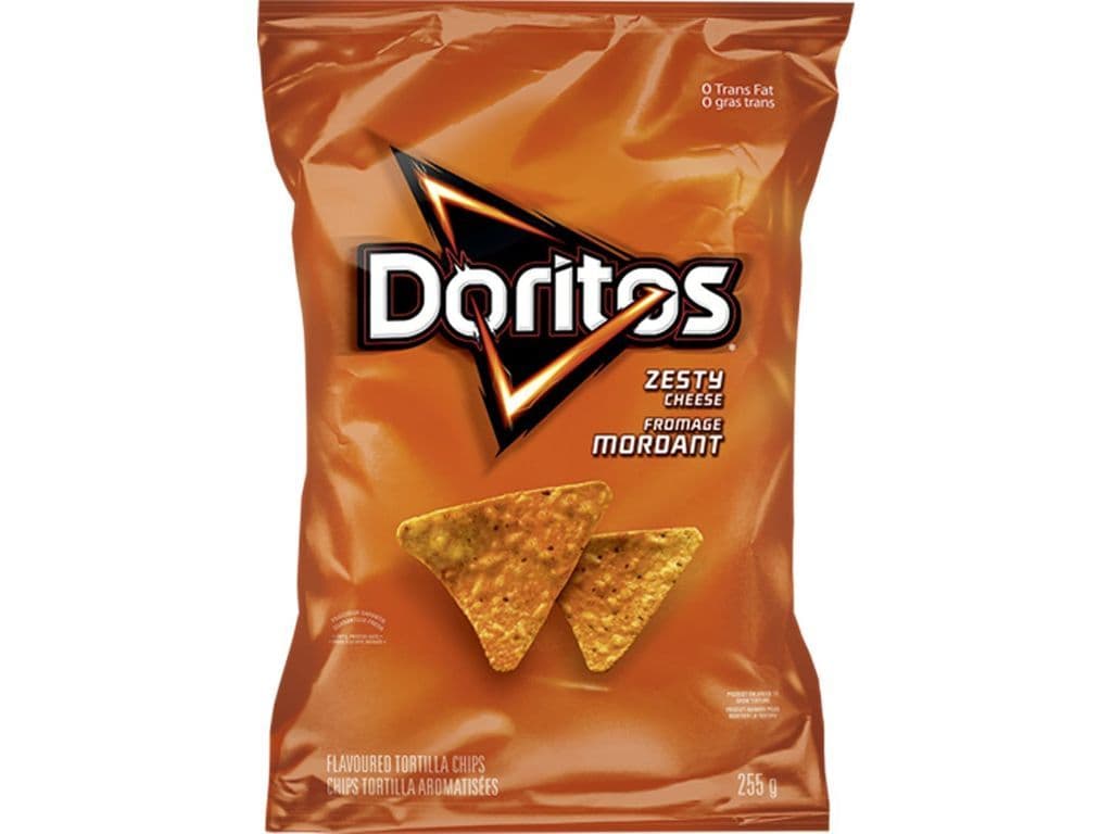Doritos Zesty Cheese Corn Chips 235g