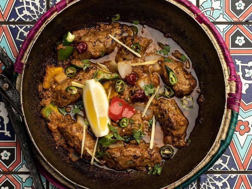 Beef Kebab Karahi