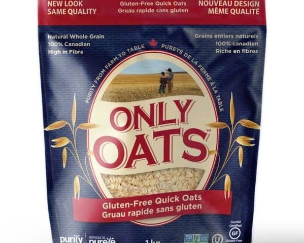 ONLY OATS GLUTEN FREE QUICK OAT FLAKES 1KG