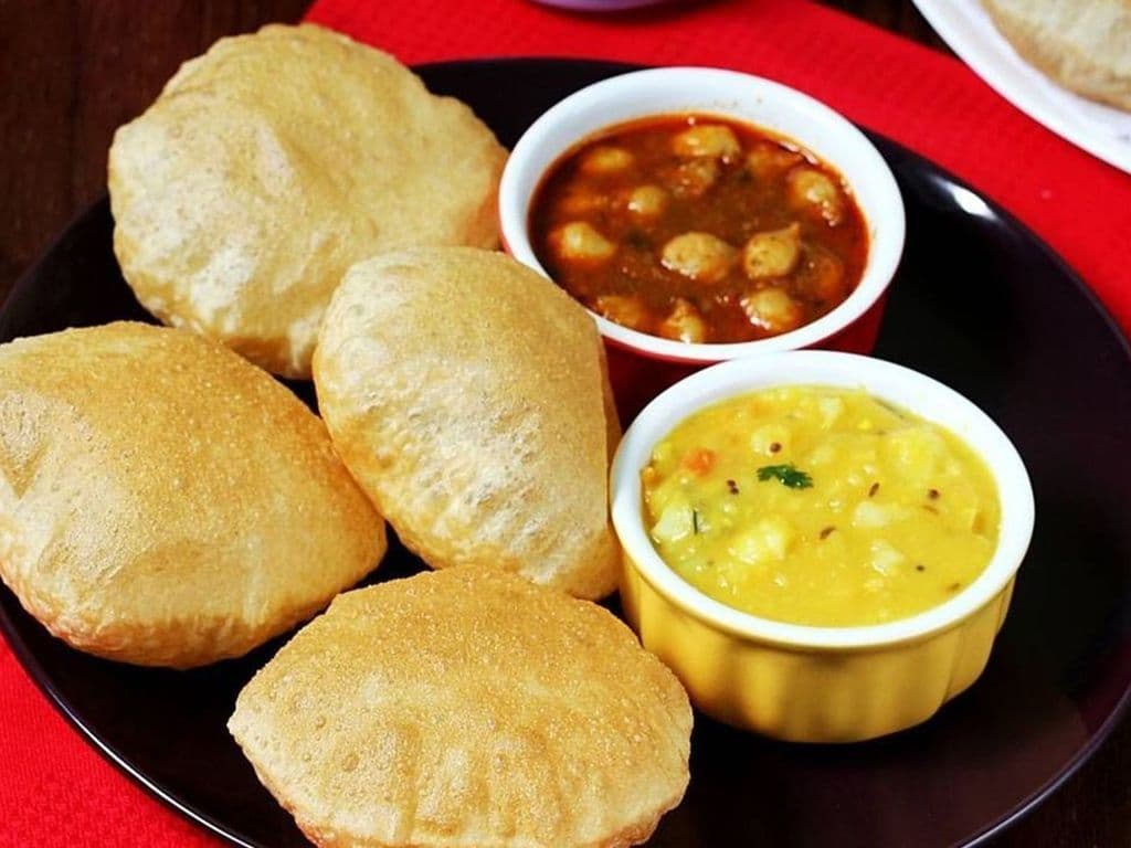 Poori (4Pcs) / Poori (3 pièces)