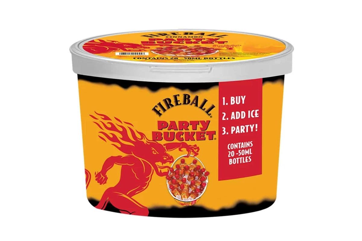 Fireball Party Bucket (20 x 50ml)