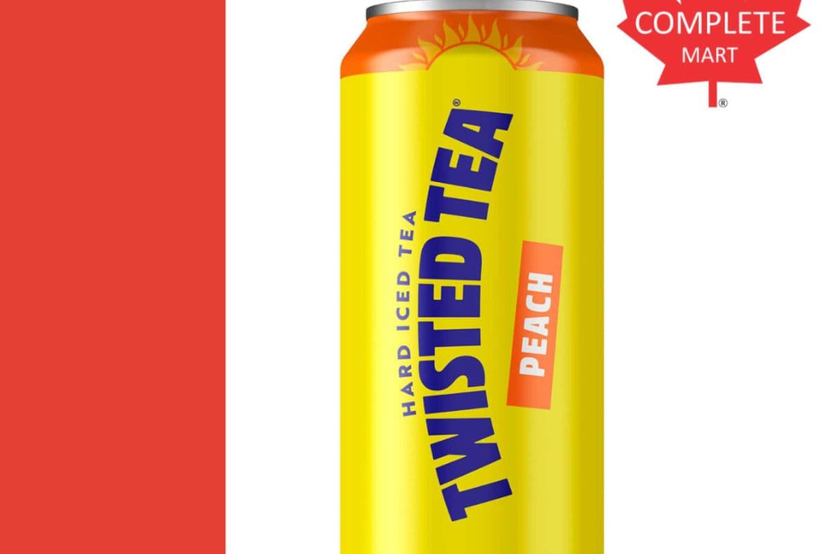 TWISTED TEA PEACH 473ML (1 x 473ML	)