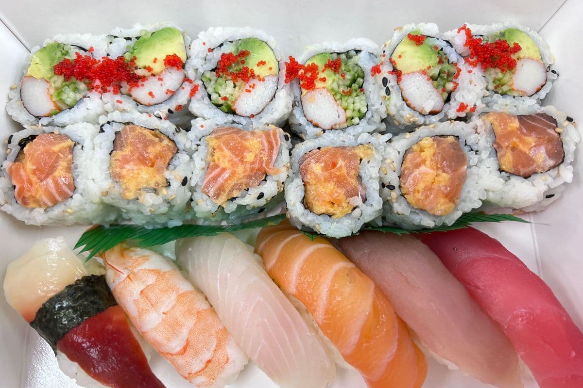 Sushi and Rolls Combo (18 pcs)