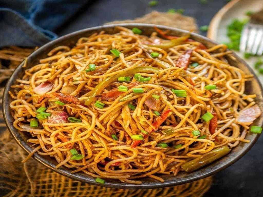 Vegetable Hakka Noddles