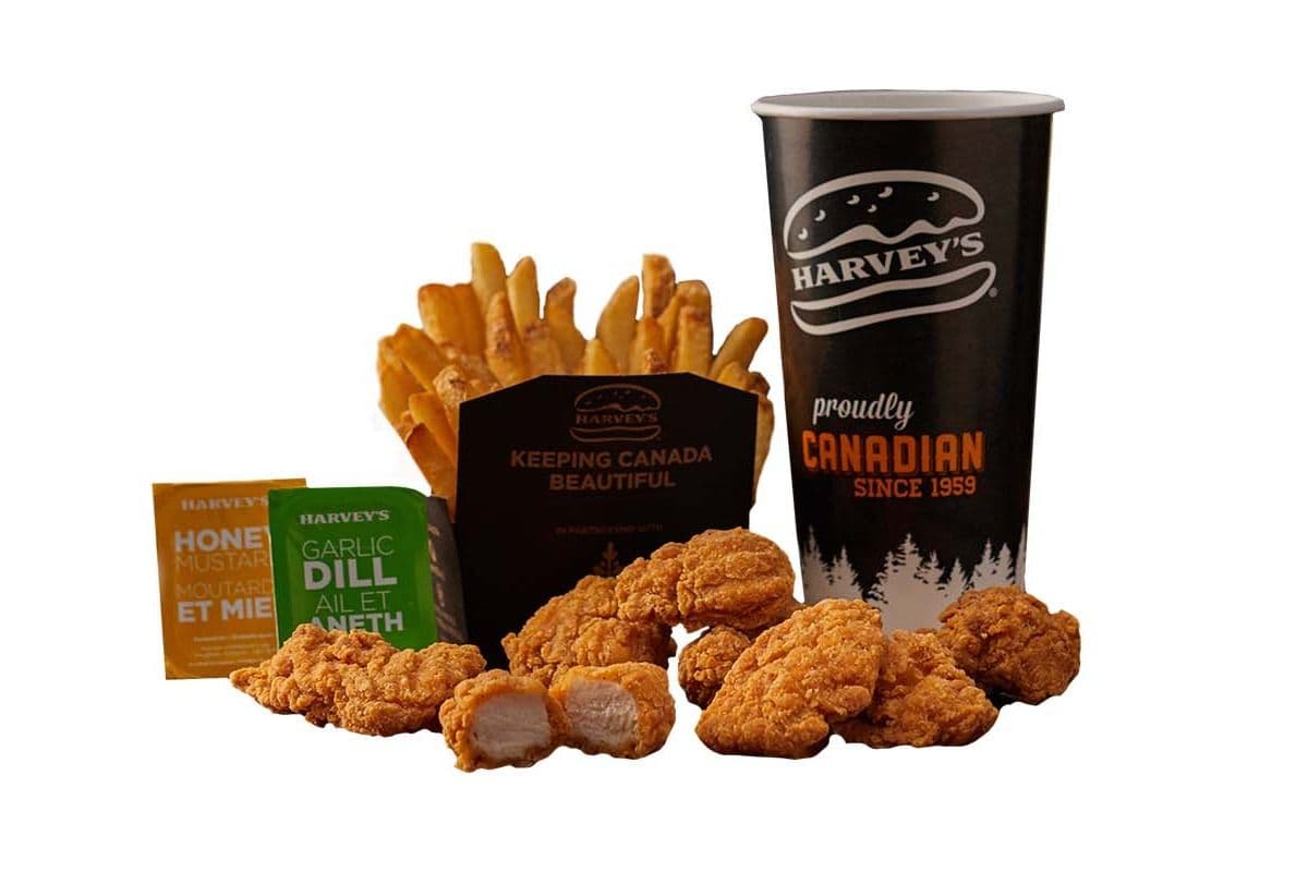 Trio croquettes de poulet (8)	/ Chicken Nuggets (8 pcs) Combo