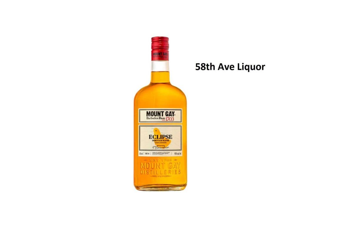 MOUNT GAY ECLIPSE AMBER RUM 750ML (1 x 750ML)