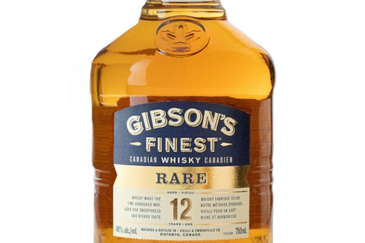 GIBSON'S FINEST RARE 12 YEAR OLD 750ML (1 x 750ML)