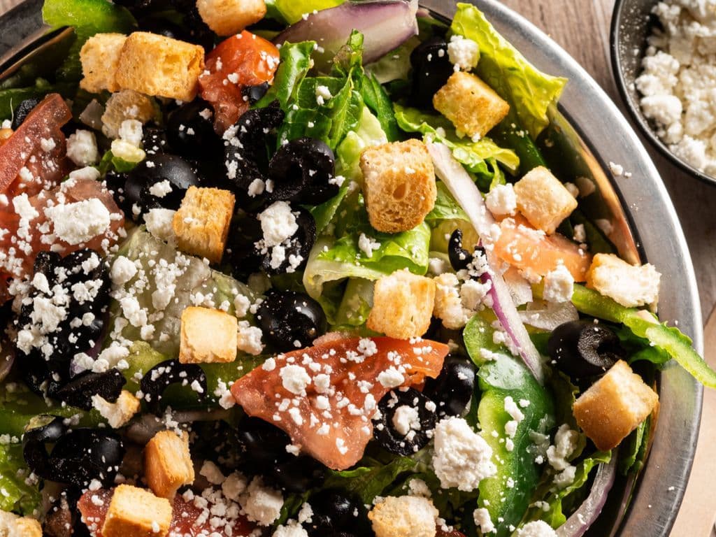 Chopped Feta Salad