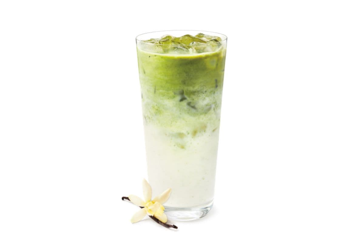 Iced Vanilla Matcha Latte