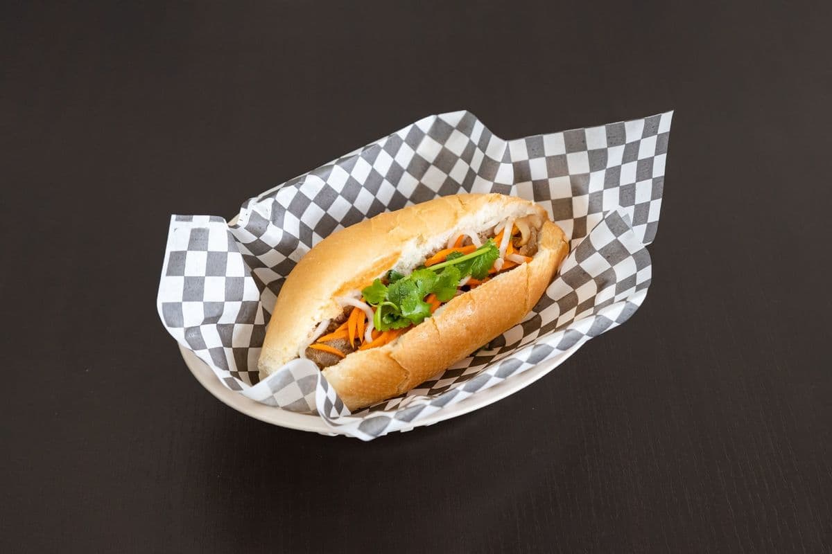 111. Vietnamese Sandwich with BBQ Chicken