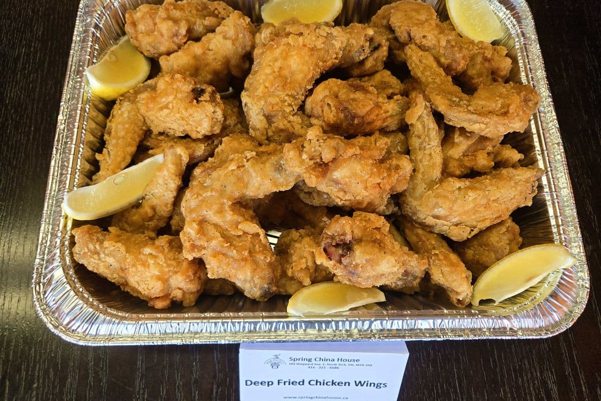 015. Deep Fried Chicken Wings (40pcs) (party tray)