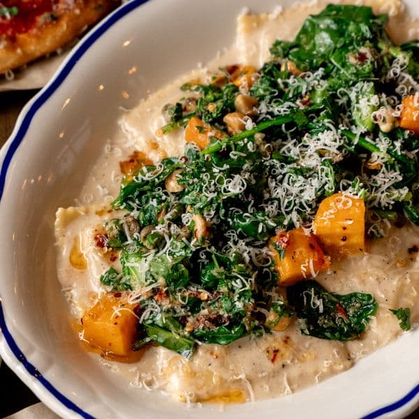 BUTTERNUT SQUASH & RICOTTA RAVIOLI