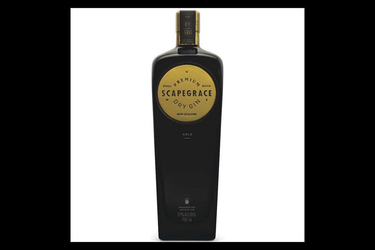 Scapegrace Gold Gin (750 ml Bottle) (1 x 750ML)