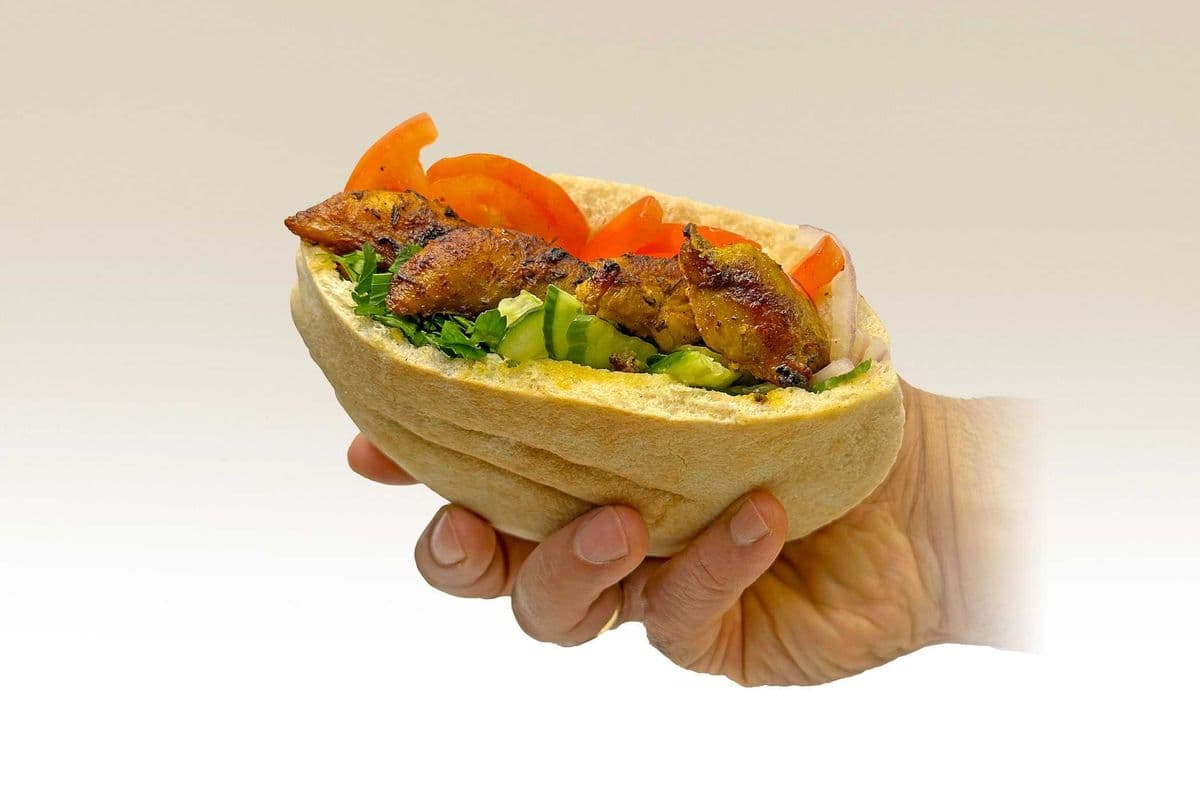 Junior Chicken Shawarma Wrap