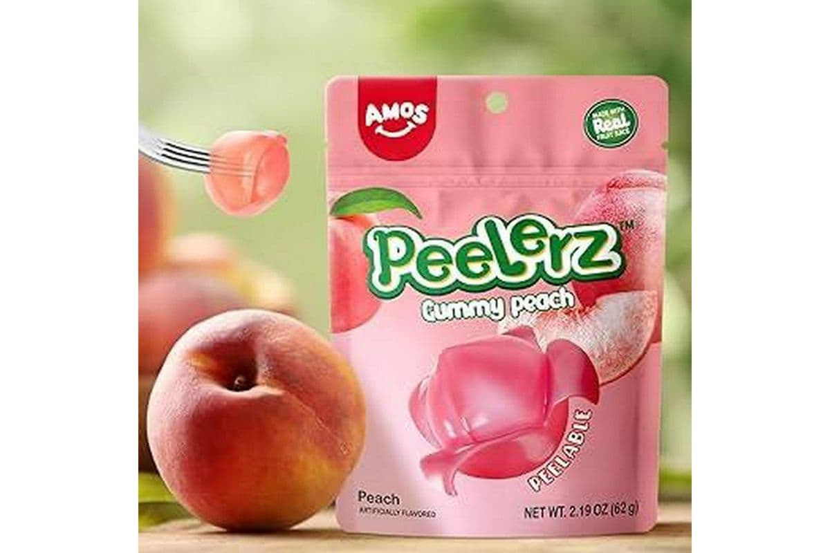 Amos Peelerz Peach Candy