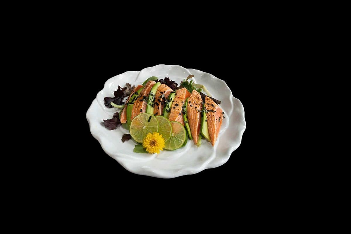 Seared Salmon Sashimi