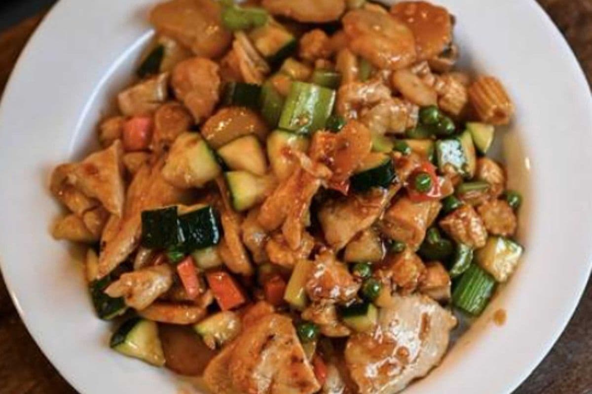76. Kung Pao Beef or Chicken
