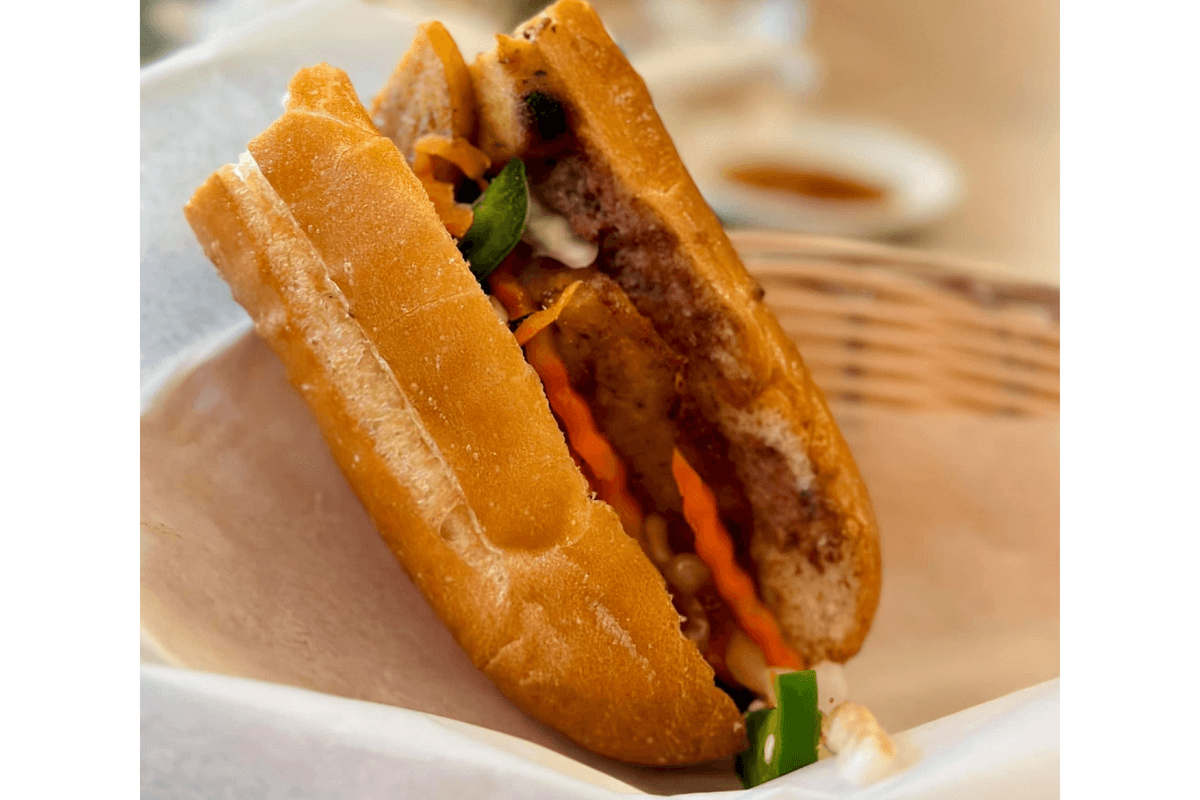 #5.Special Veggi bread-素食蔬菜麵包-Bánh Mì Chay