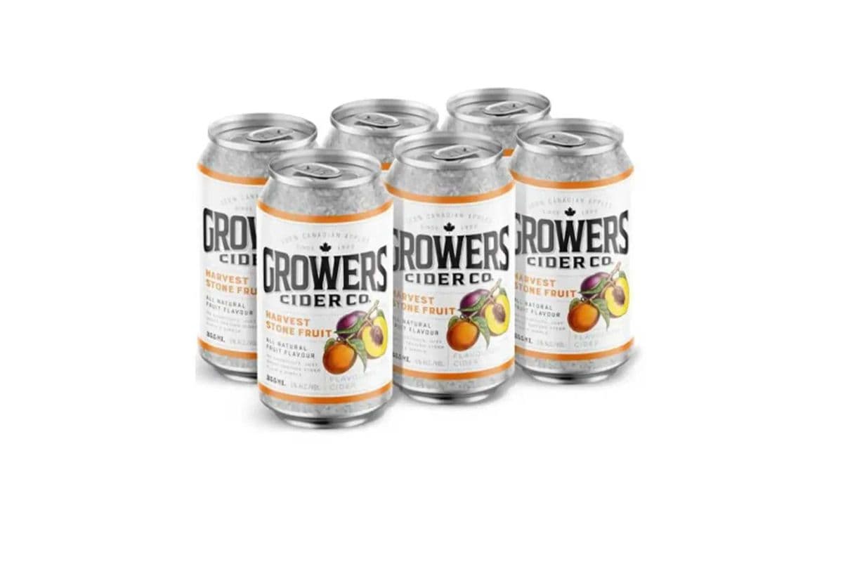 Growers Stone Fruit (6 x 355 ml Cans)