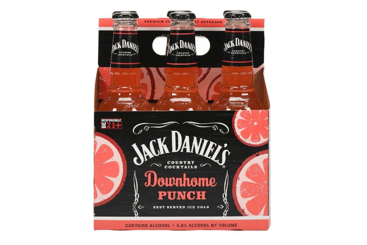 Jack Daniels Country Cocktails - Downhome Punch(6 Pack) (6 x 6x355ml)
