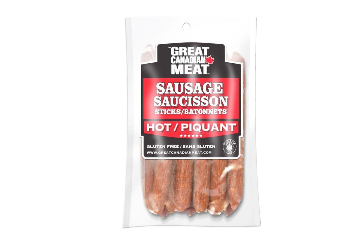 GREAT CANADIAN MEAT SAUSAGE STICKS (150 G)