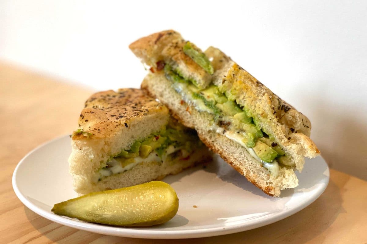 Avocado Mozza Sandwich